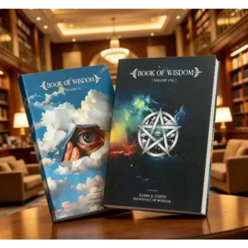 Book of Wisdom with Colorful Pages Philosophical Life Guidance Notebook for Self Reflection and Meditation book librosphilosophy