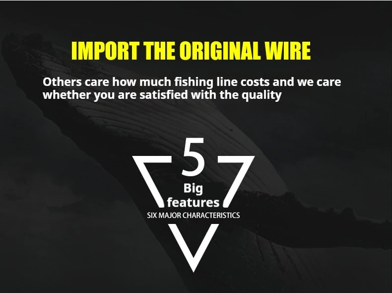 Lmaide 200M 20kg Japan High Quality Nylon-Fluorocarbon Coated Sinking Line Wear Resistant Sea Fishing Freshwater Fishing Line