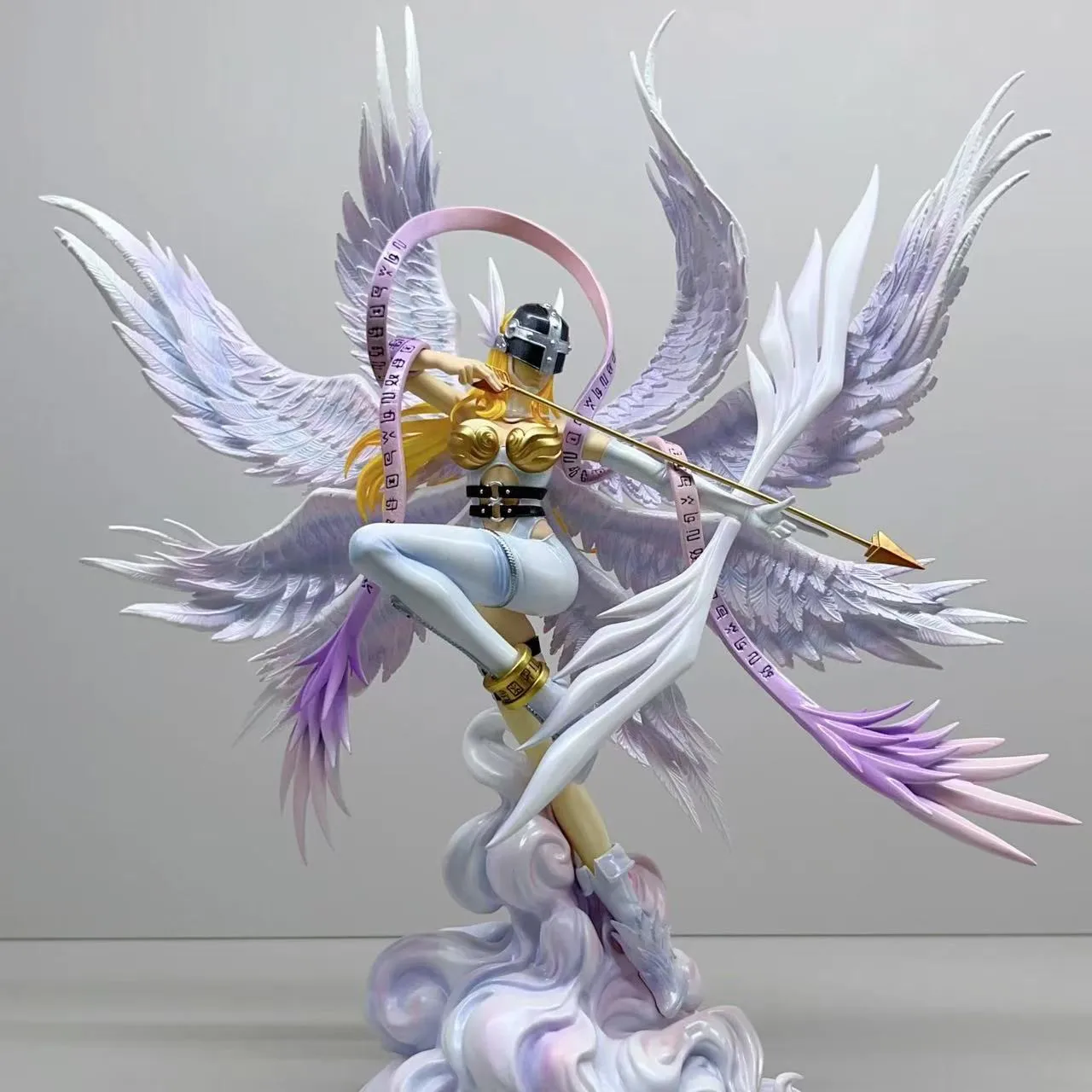 

Digimon Adventure Figure Angewomon Figures Archery Angewomon Figurine Doll Statue Collection Model Kid Customized Toy Gifts