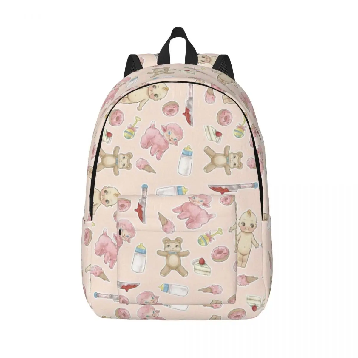 Melanie Martinez Portals New Fashionable Pattern School Bag Print Lightweight Backpack 15.7in 17.7in