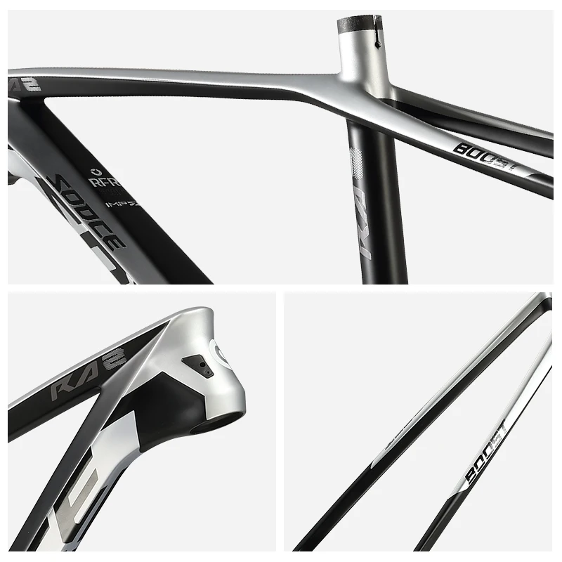 Light Weight UD 142mm 29er Carbon Fiber Mountain Bike MTB Frames 27.5er Bicycle Frame 135x9 and 142x12mm Compatible