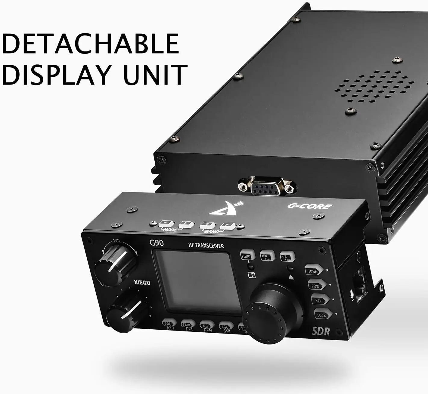 Radio 20W SSB/CW/AM/FM SDR Structure with Built-in Auto