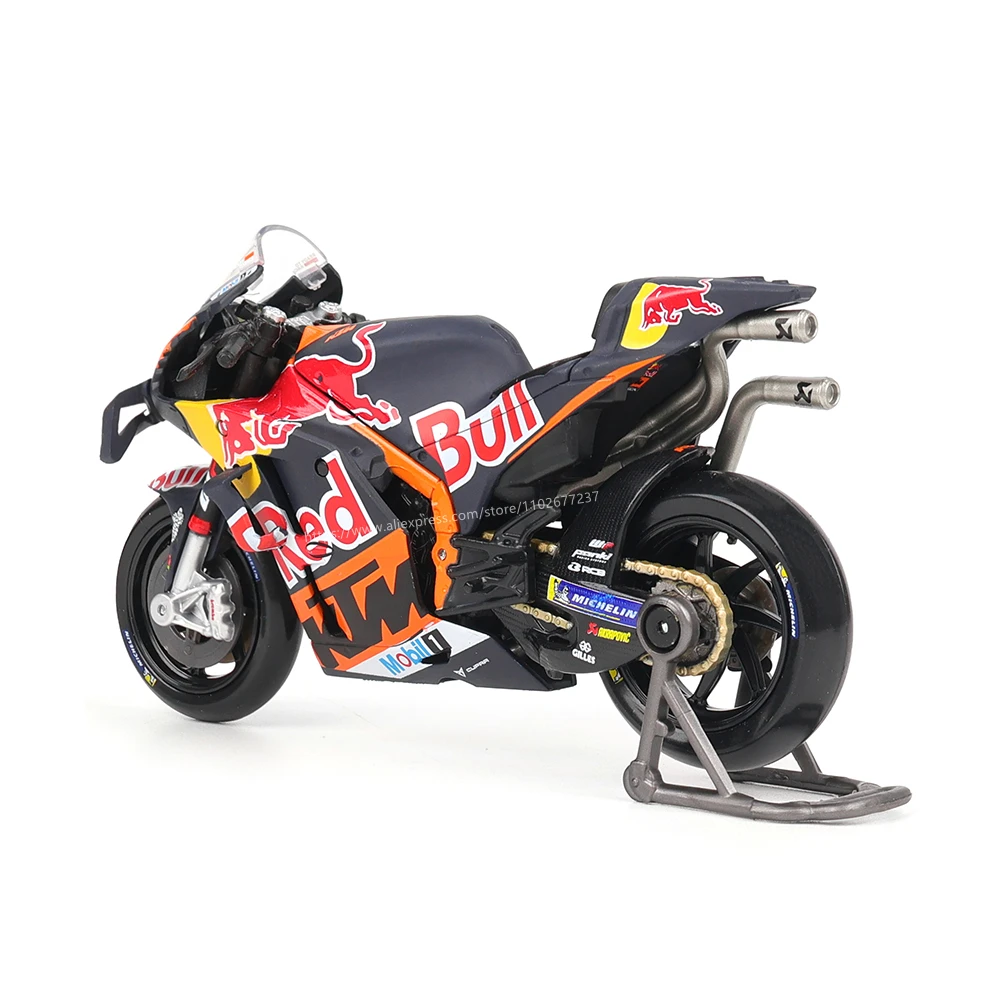 Maisto 1:18 NOUVEAU 2023 Red Bull KTM Factory Racing # 43 # 33 Moto GP Racing alliage moulé modèle de Moto collection cadeau jouet