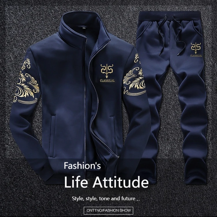 2024 Men's Casual Suit Youth Stand Collar Spring and Autumn Men's Fashion Sports Embroidered Sweatshirt Jacket - Image 4
