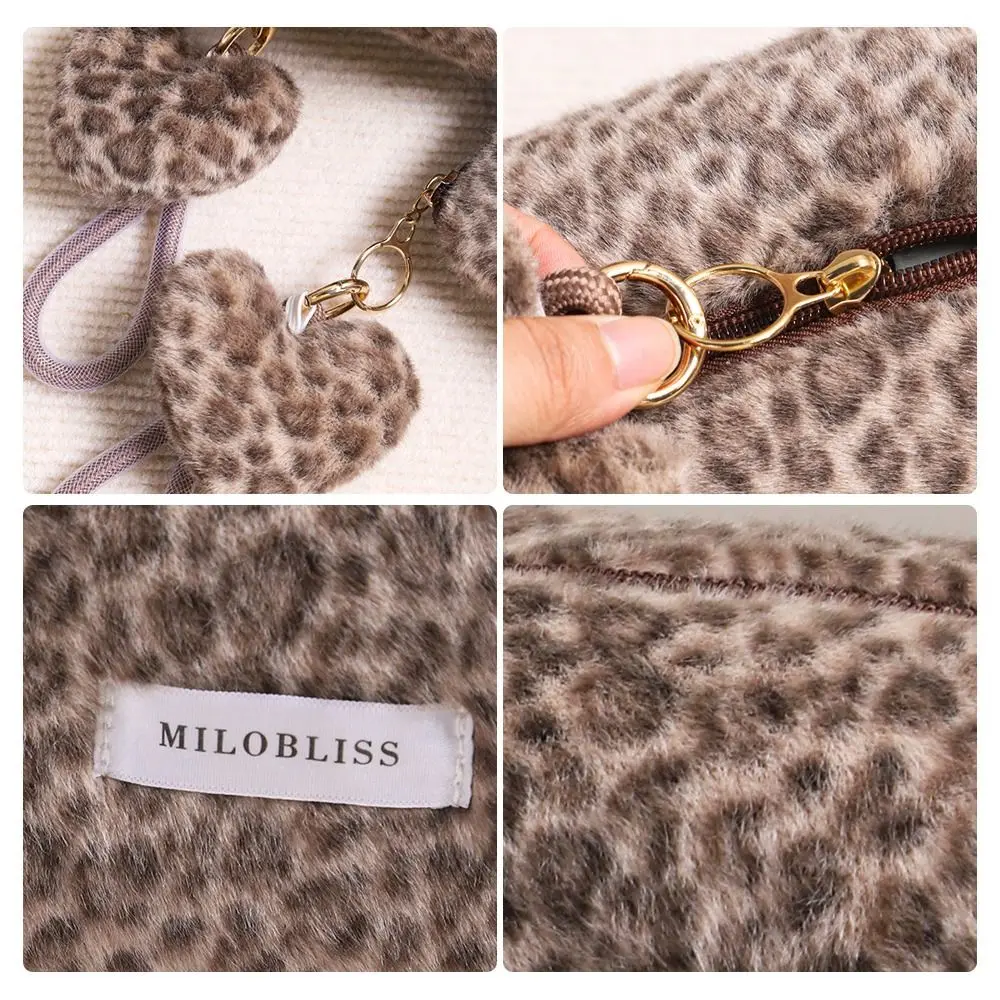 حقيبة مكياج عملية غامضة بطبعة الفهد، حقيبة مستحضرات تجميل ذات سعة كبيرة، منظم أدوات الزينة الناعم المحمول، تخزين مستحضرات التجميل