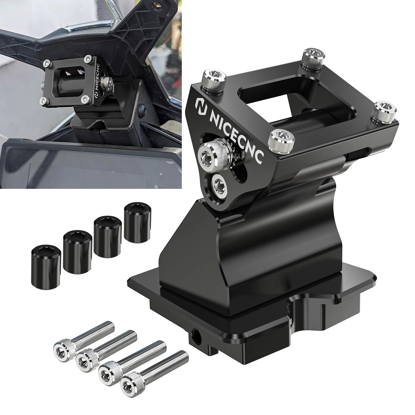 

Motorcycle Phone Holder GPS Navigator Mounting Brackets for KTM 390 Adventure 390 ADV 2020 2021 2022 2023