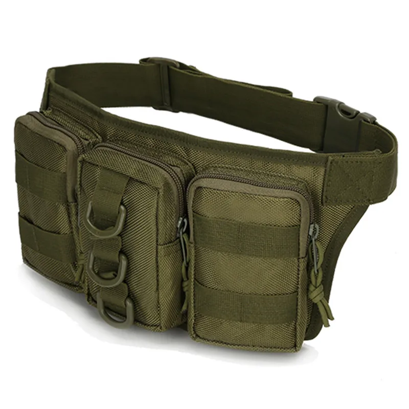

Utility Tactical Waist Pack Outdoor Bag Pouch Camping Hiking Waist Water Bottle Belt Bags Camouflage Waist Fanny Pack