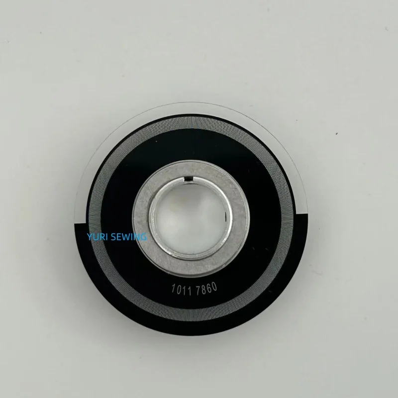 Qixing 4th Gen Encoder Grating Assembly for Flat & Synchronous Sewing Machines, Fit Zhongjie, Brother