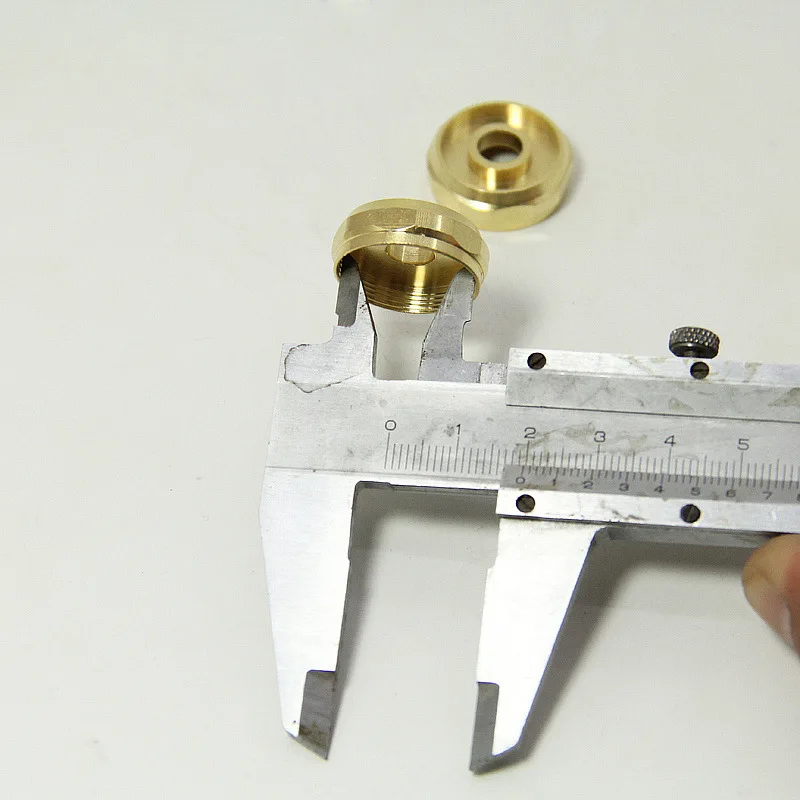 Trumpet musical instrument accessories, gold-plated trumpet buttons, upper and lower cover connecting rods, hall, all copper