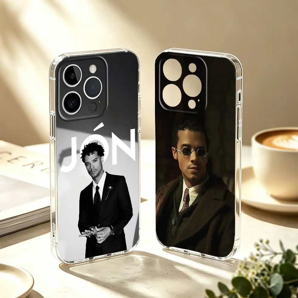 J-JACOB ANDERSON  Phone Case For iPhone17,16,15,14,13,12,11 Plus,Pro Max Soft Transparent Cover