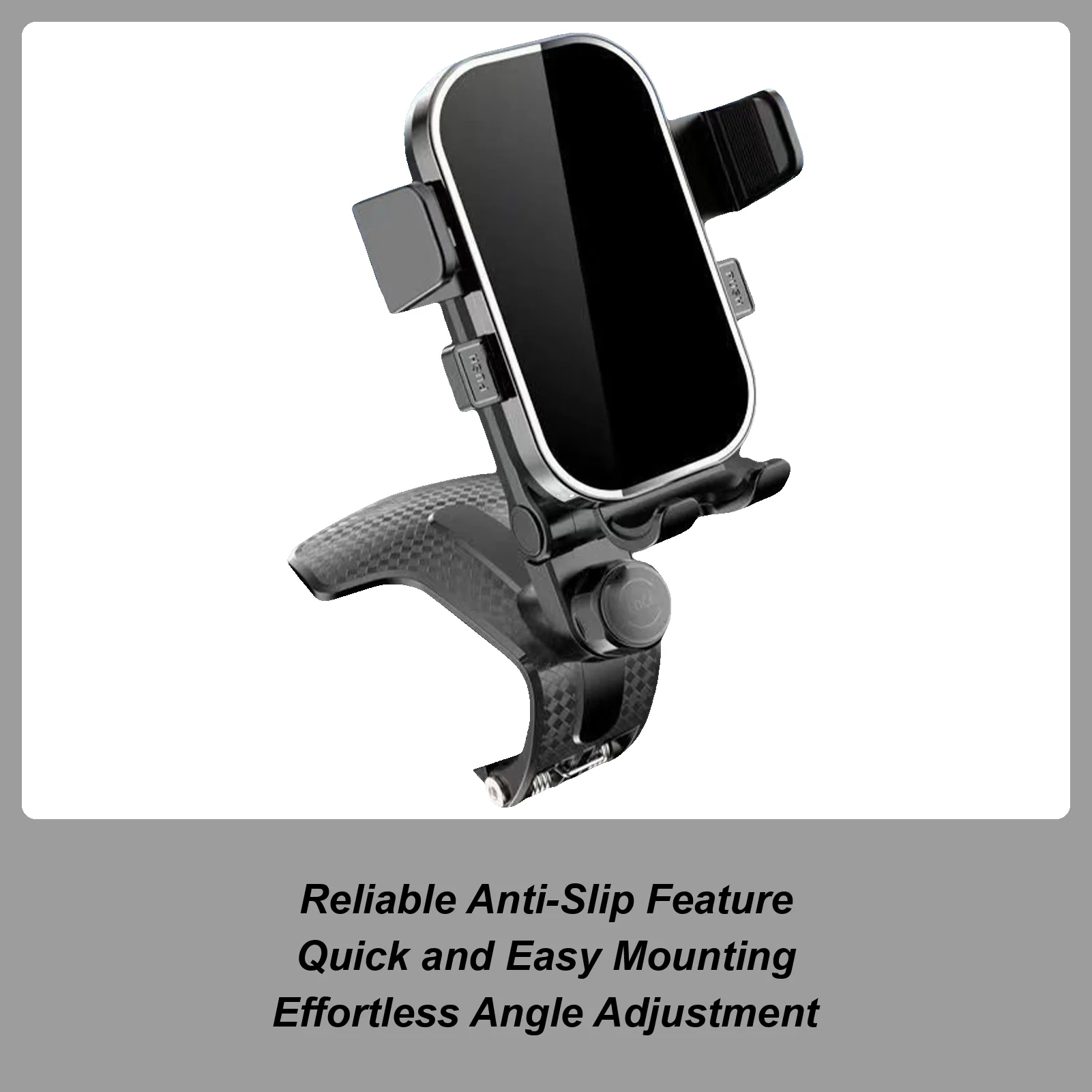 

Автомобильный держатель для телефона на приборной панели, компактная подставка, регулируемая стойка для телефона, автомобильное крепление для семьи, друзей, мужчин, женщин, путешествий, вождения автомобиля