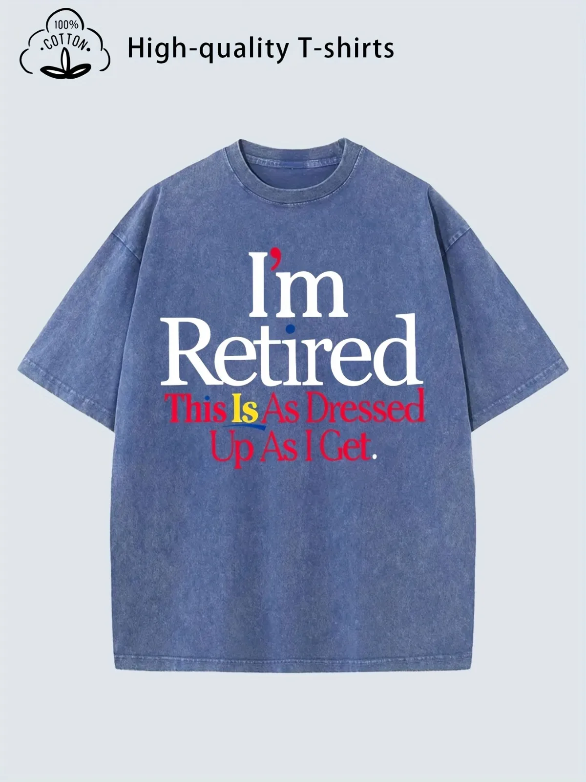 Moda casual feminina retro lavado algodão único laranja padrão abstrato dupla face impressa camiseta viagem ao ar livre urbano tops