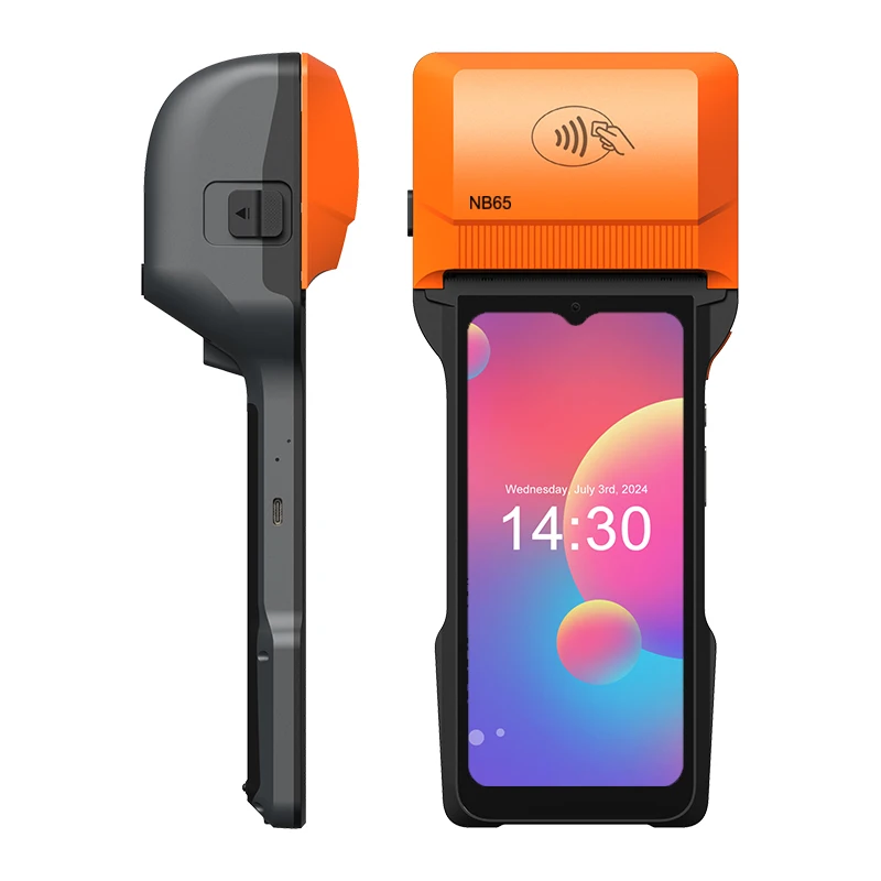 Sistem POS All-in-One Noryox NB65 dengan Kamera 5,0M Android 14 3+32GB Cocok untuk Toko Serba Ada dan Sertifikasi GMS