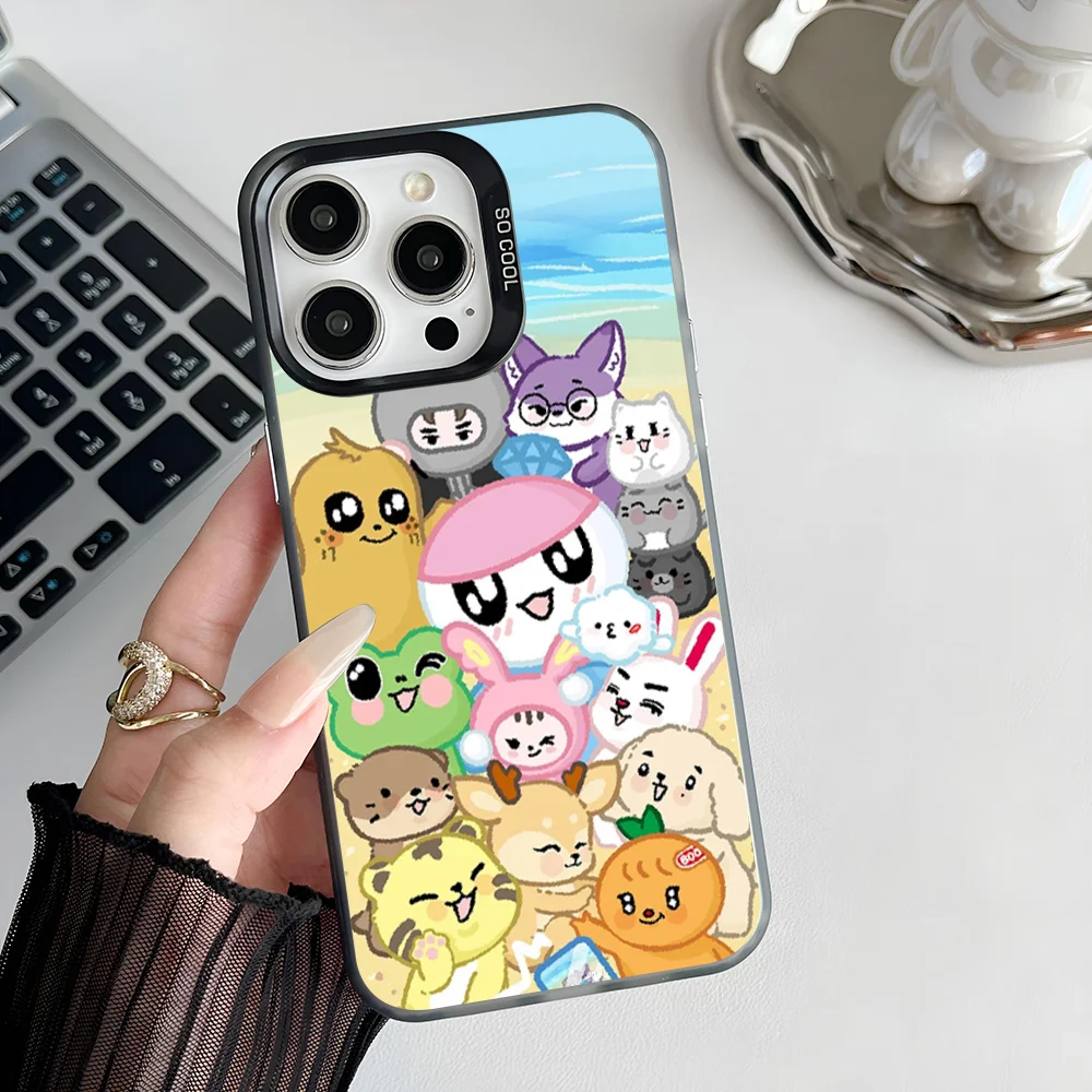 Epc Svt Spill The Feelings Phone Case IMD Phone Case For IPhone 16 15 14 13 12 11 Pro Max Plus Color Silver Cover images - 6