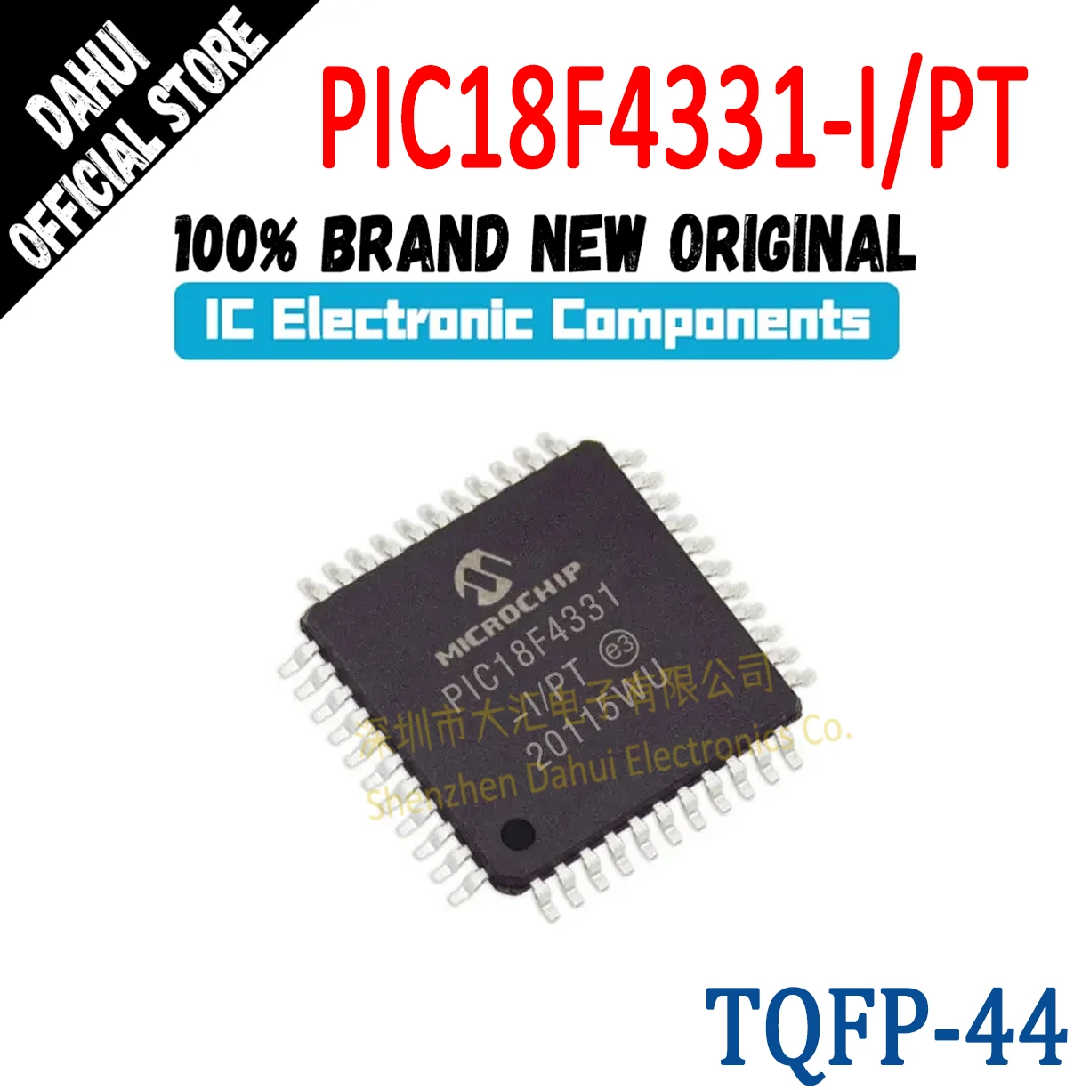 PIC18F4331-I/PT PIC18F4331-I PIC18F4331 PIC18F PIC18 PIC IC MCU Chip TQFP-44