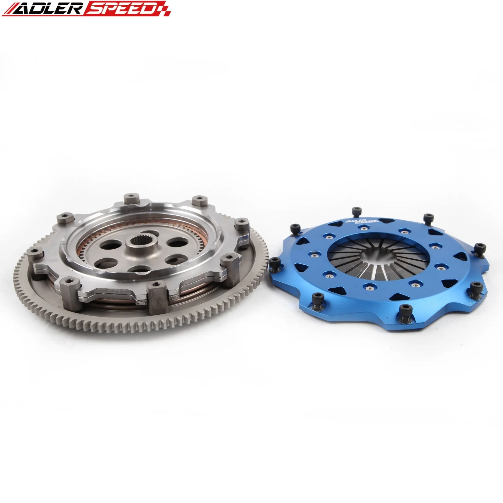 

ADLERSPEED 8.5" inch 215mm Racing Clutch Twin Disc Kit ffor Honda CR-V Civic ACURA B-SERIES B16 B18 B20