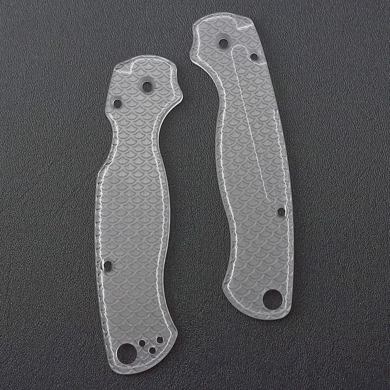 Outdoor Tactical Knife Shank Patches, DIY for Hunting, Folding Tool, Patch for Spyder Paramiliary 2 Para 2 , A Pair, C81