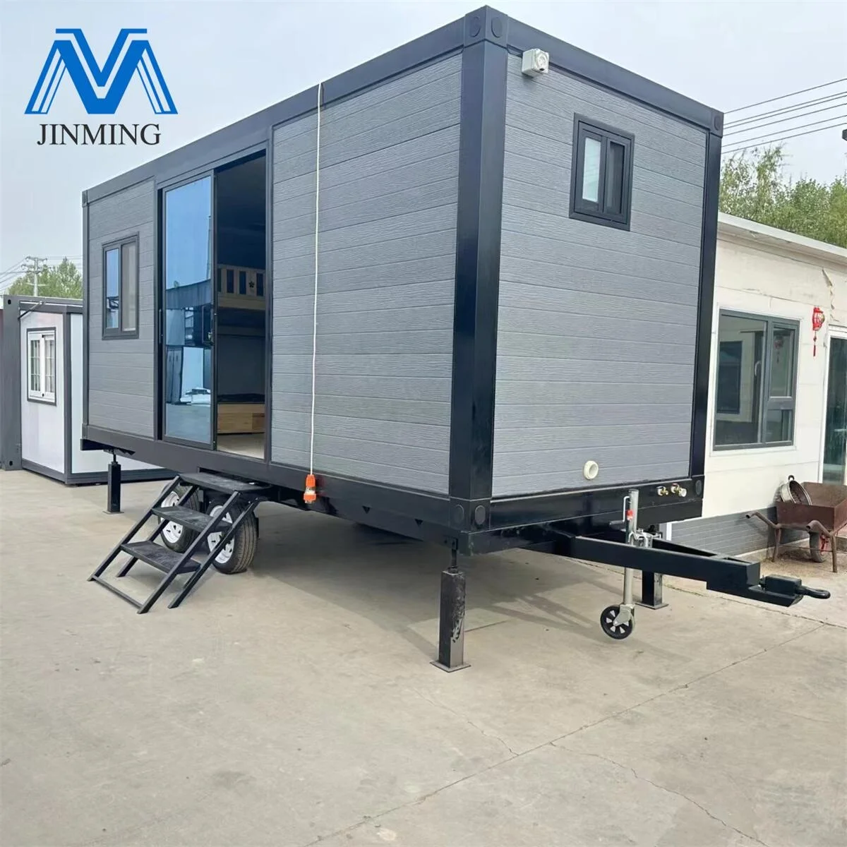 Casas de remolque Casa pequeña Hogar móvil Lista para enviar Rueda sobre ruedas Contenedor de viaje para automóvil Otras Casas prefabricadas Modernas Glamping
