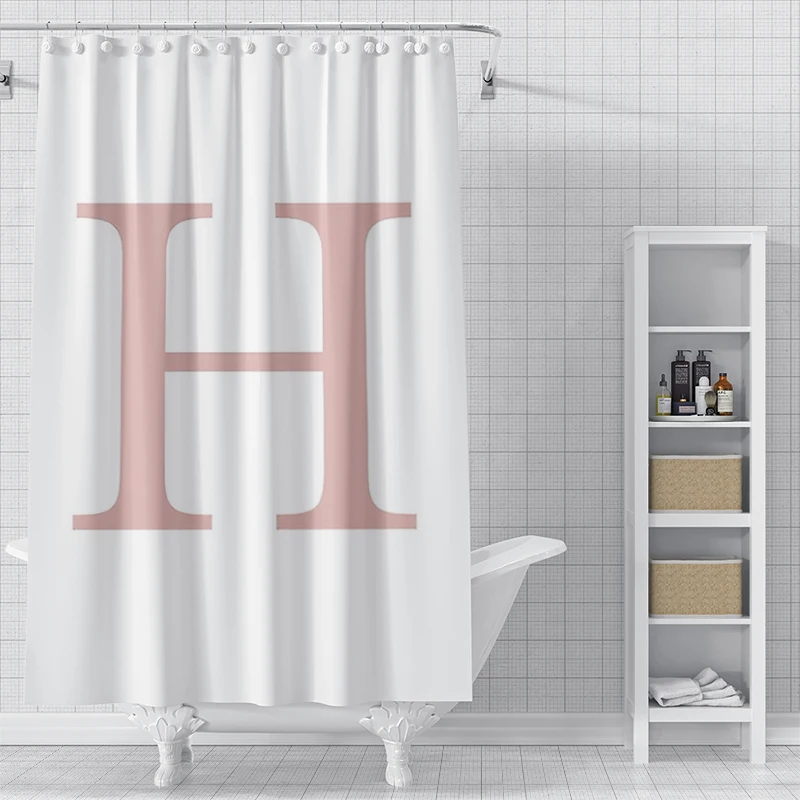 Home decor 26 letter shower curtains for bathroom waterproof fabric bathroom Curtains modern shower curtain 180x200 240x200