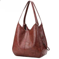 Bolso de mano Vintage para mujer, bolsos de lujo de diseñador, bolso de hombro para mujer, bolsos con asa superior, marca de moda