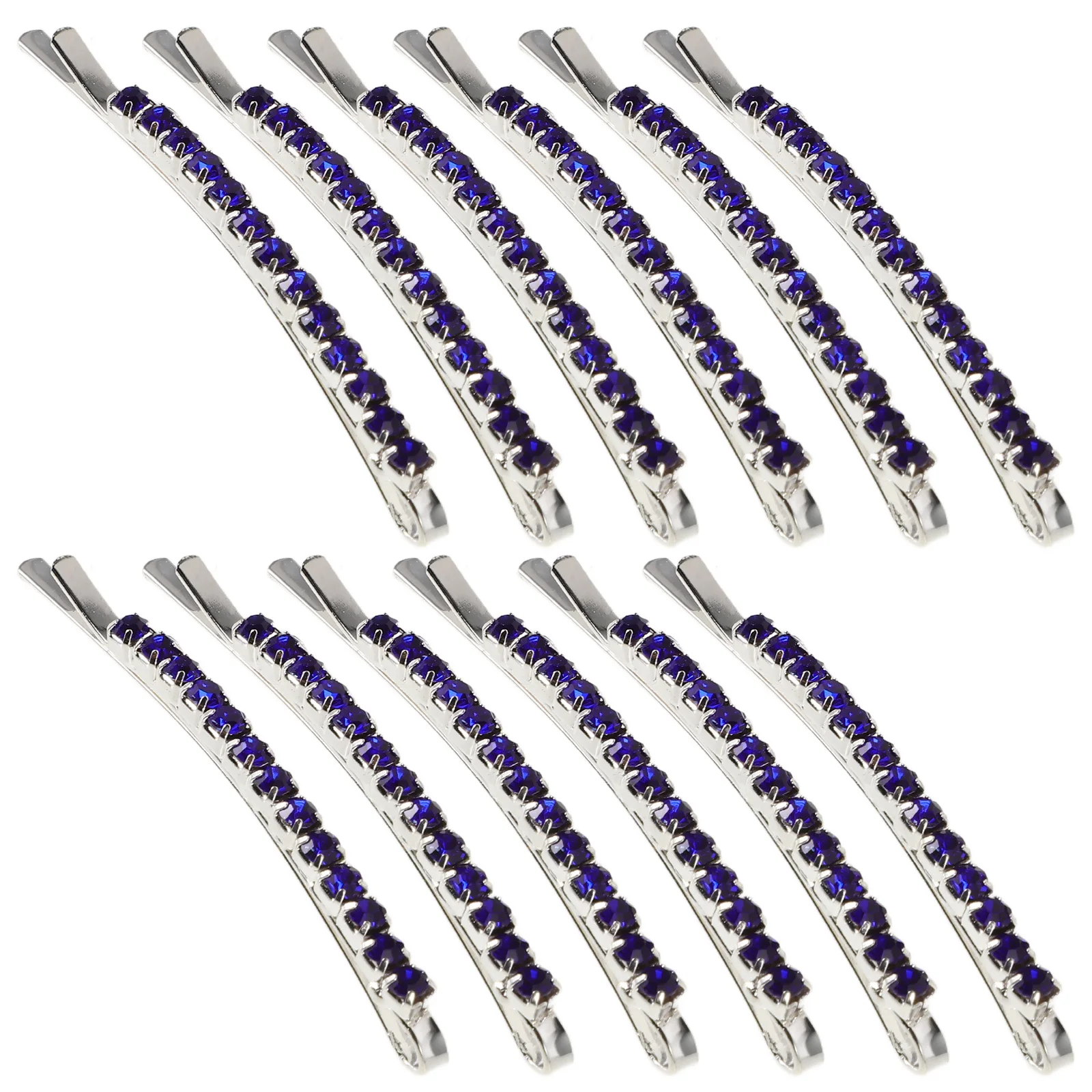 

12 шт., заколки для волос со стразами, декоративные металлические аксессуары для женщин, вечерние элегантные блестящие заколки для волос, заколка для волос