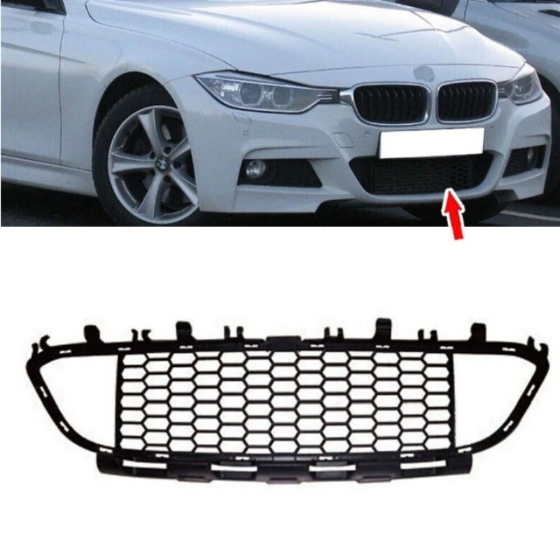 OEM 51118054132 Front Bumper Center Grille Insert for BMW 3 Series F30 320i M F31 F35 328Li 2012-2018 Car Accessories