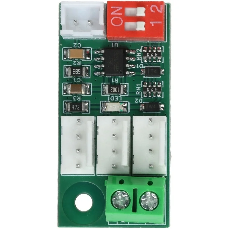 DT98 Triple 4-Wire Output PWM Fan Speed Controller DC 12V 24V Temperature Control for PC Case Cooling