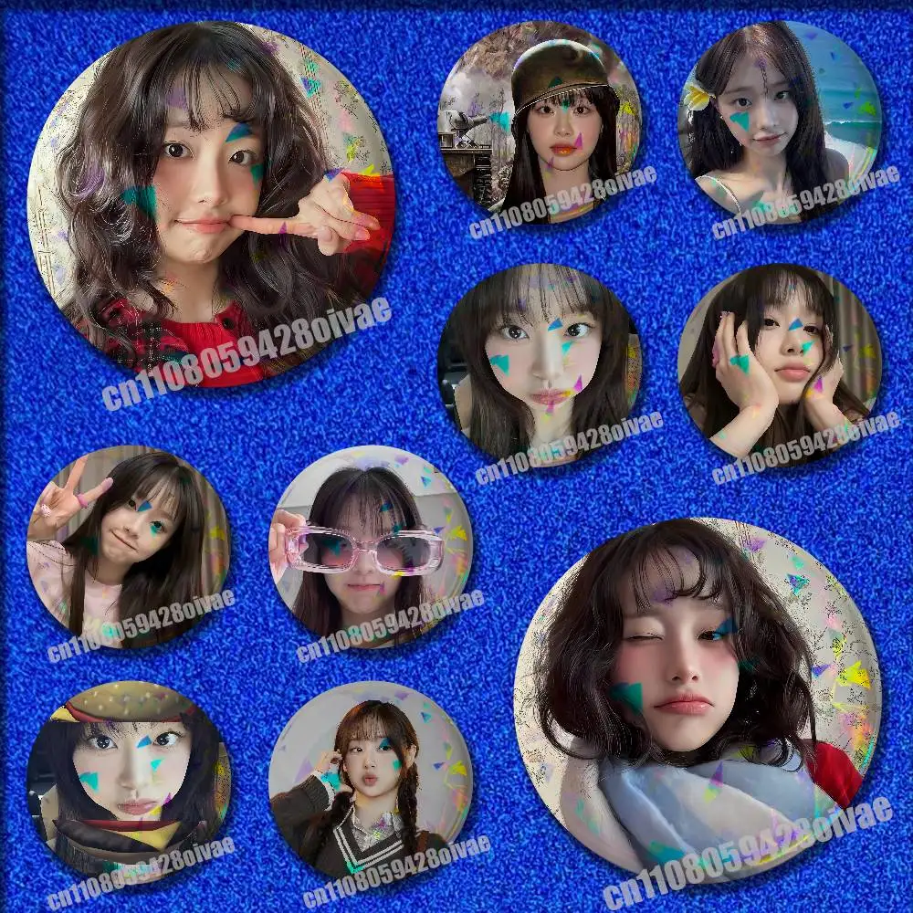 Singer C-Chuu Insignia Badge Case For Accessories Ornament 44mm 32mm Brooch Button Round Pins