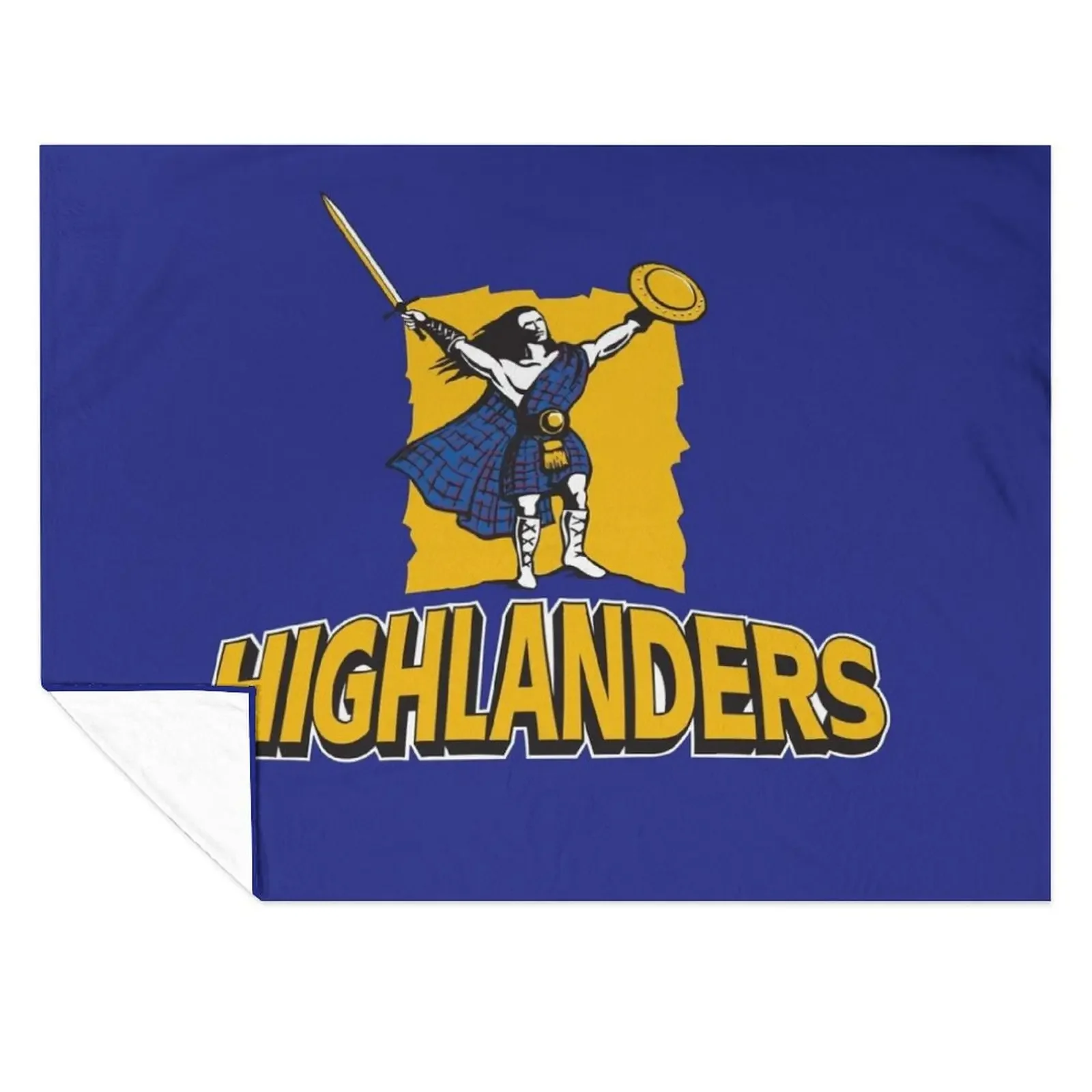 

Highlanders NZ Throw Blanket Loose Single Flannel manga Blankets