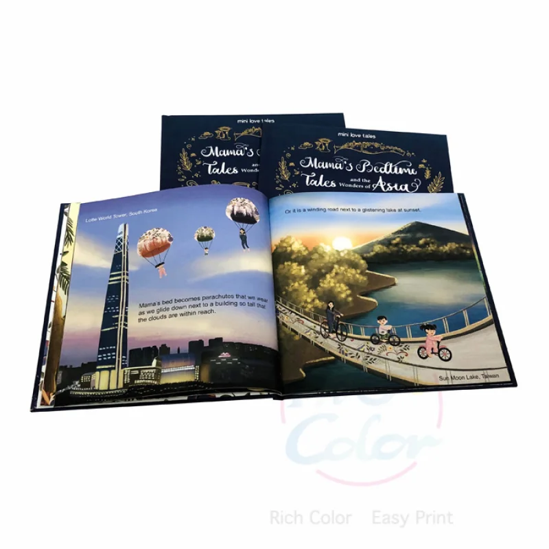 

Children Hardcover Book printing Wholesale Custom Offset Services Section Sewing Hard Cover Books