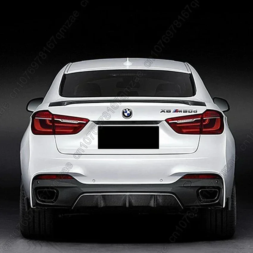 MP Style Rear Bumper Splitter Lip Rear Diffuser For Bmw X6 F16 30d 40d 40i 35i 50d 50i M Pack 2015-2018 Lip&Side Spoiler Kits