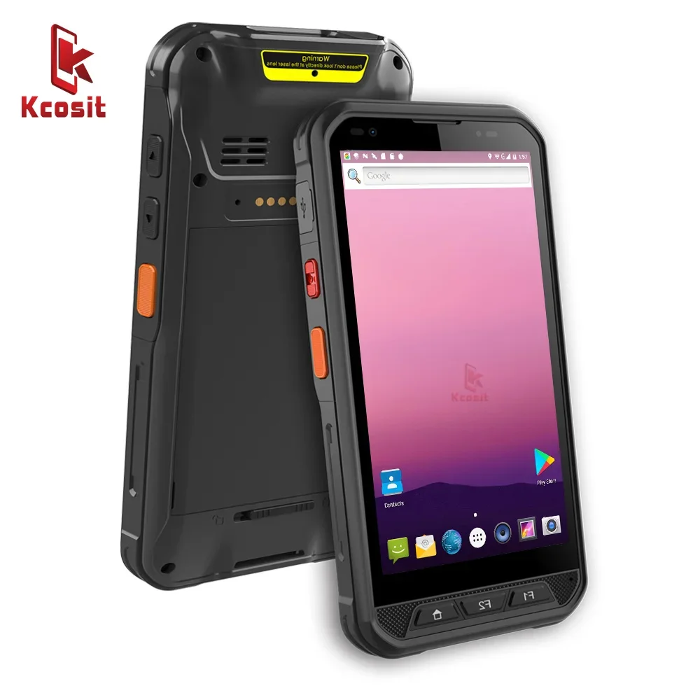 2022 original Android 2D Barcode Scanner Reader Handheld PDA Rugged POS Terminal MTK6762 4GB RAM 4G Bluetooth ip67 Waterproof