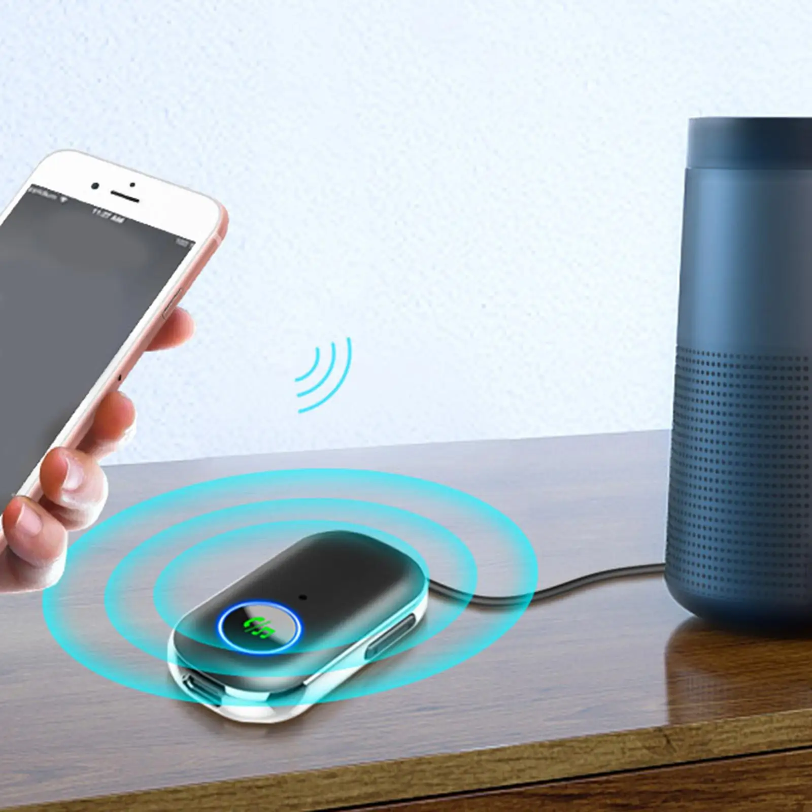 Bluetooth 5.0 Receiver for Car Portable Bluetooth Car Adapter Bluetooth Music