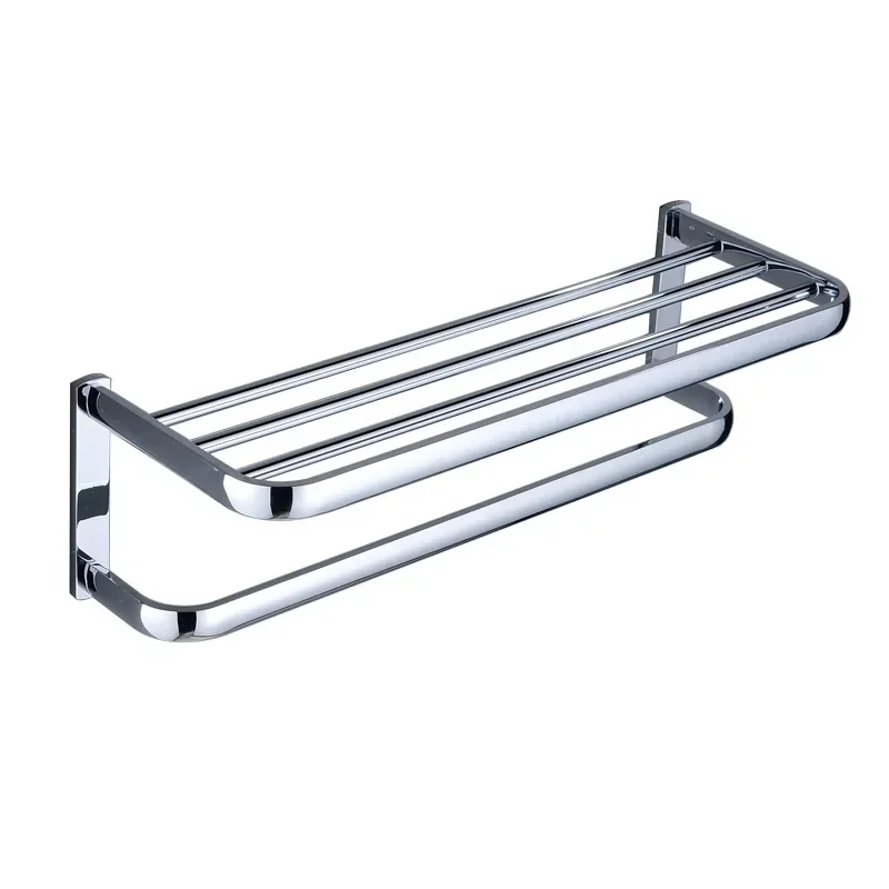 

Bathroom silver chrome all copper towel rack, toilet toilet bathroom hardware pendant