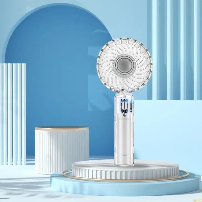 A0NC Portable Fean Fan Маленький портативный вентилятор с 3 -скоростным небольшим вентилятором.