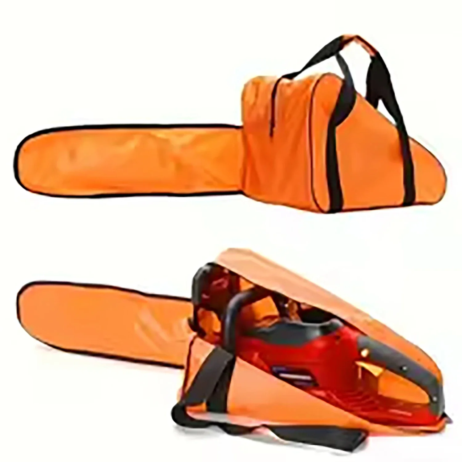 Bolsa de ferramentas portátil para motosserra resistente – à prova d'água e durável, cabe em motosserras e acessórios de 16-18 polegadas e 18-20 polegadas
