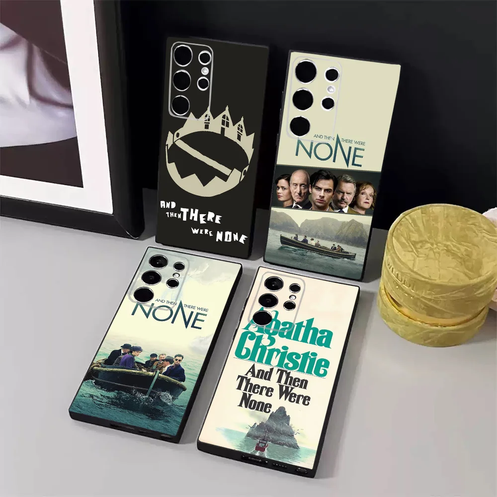 And Then There Were None TV Phone Case For Samsung S24,23,22,30,21,10,9,Ultra,Plus,Lite,FE,5G Black Soft Case