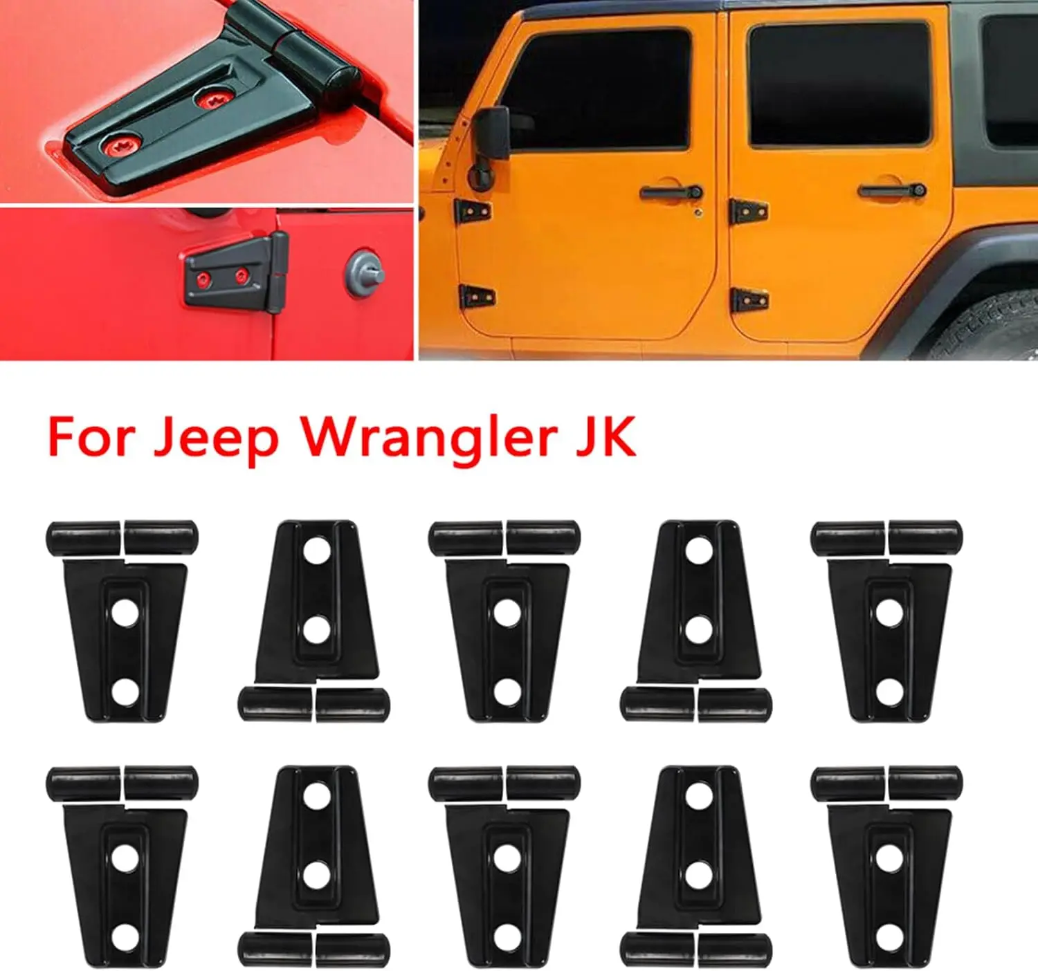 10Pcs Door Hinge Co…