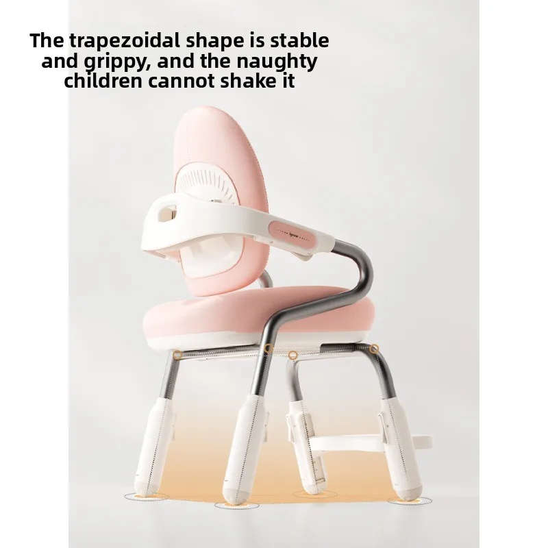 Children's study chair, adjustable lifting desk for primary school students, special chair for writing