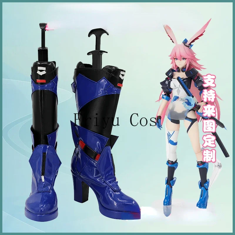

Honkai Impact 3 Yae Sakura Goushinnso Memento Cosplay Shoes Boots Halloween Cosplay Costume Accessory