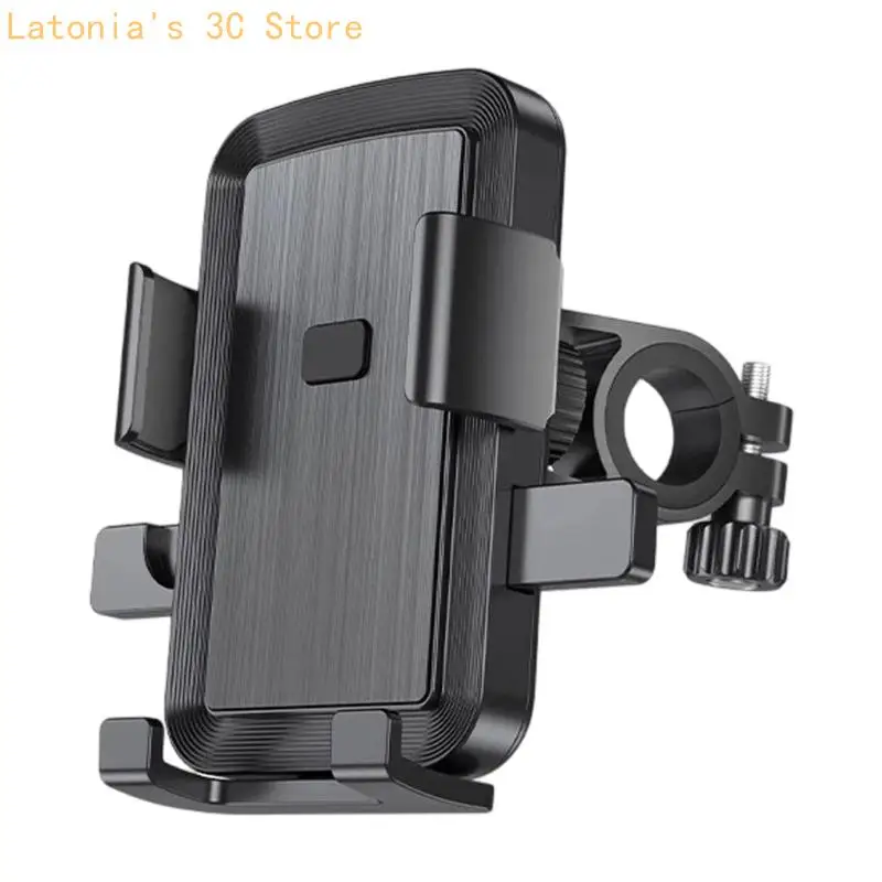 Telefon Halter Lenker/Rückspiegel Montiert Drehen Telefon Cradles Stoßfest Ständer Halter für Roller E-Bike X3UB – Detail 7