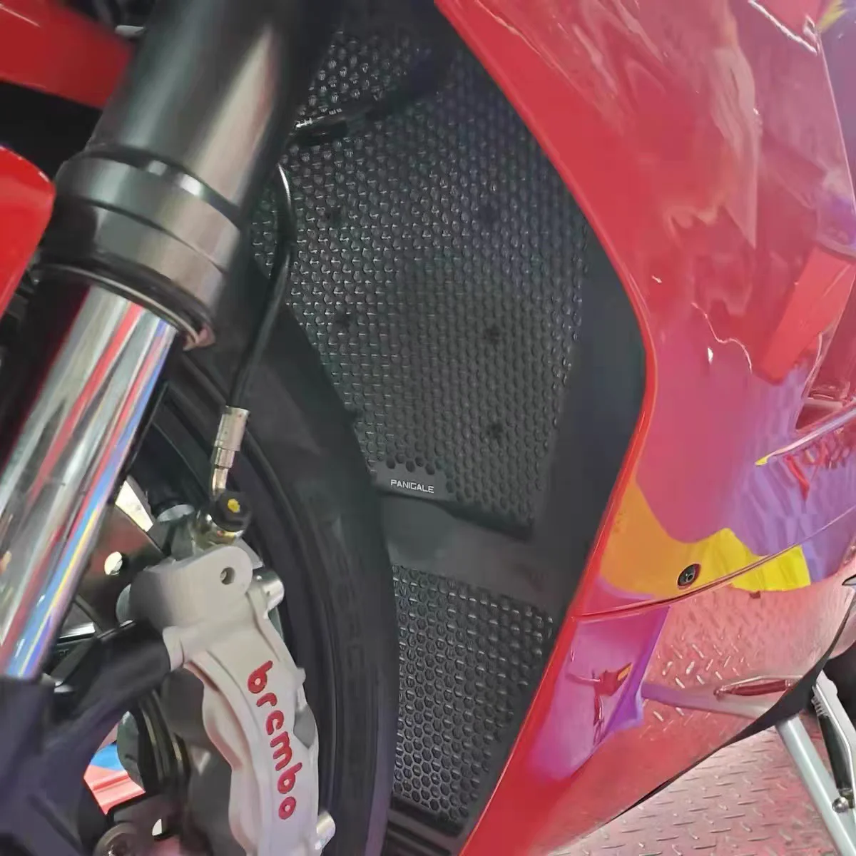 

Motorcycle Radiator For Ducati Panigale V4 S Panigale V4 R 2018+ 2020 Oil Cooler Guard Grille Grill Protector Cover Panigale V4