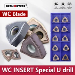 Violent Drilling U Drill Blade WCMT CNC Machine Tool Milling Cutter Carbide Blade Stainless Steel Cutter Head WCMX  WCGT Blade