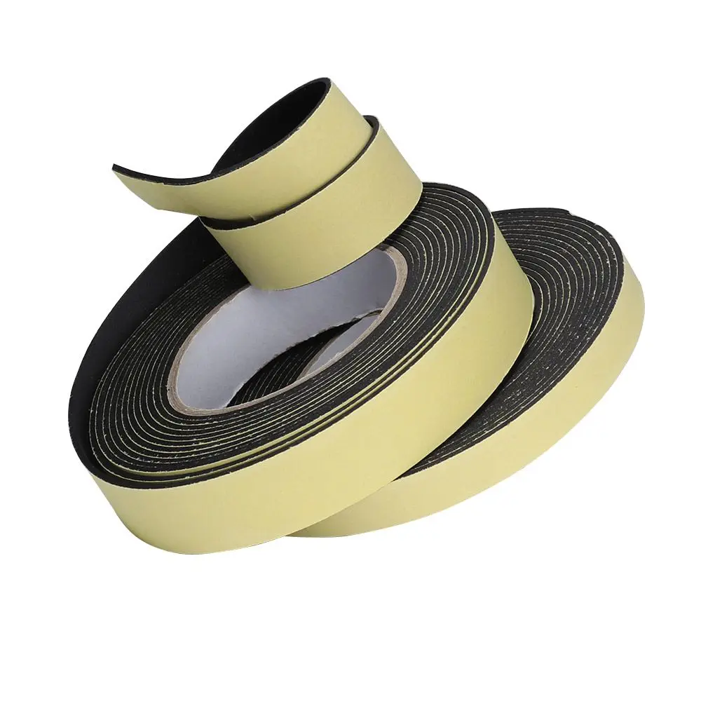10M Strong Adhesion Window Door Anti-collision Weather Stripping Foam Sponge Tape EVA Rubber Seal Strip