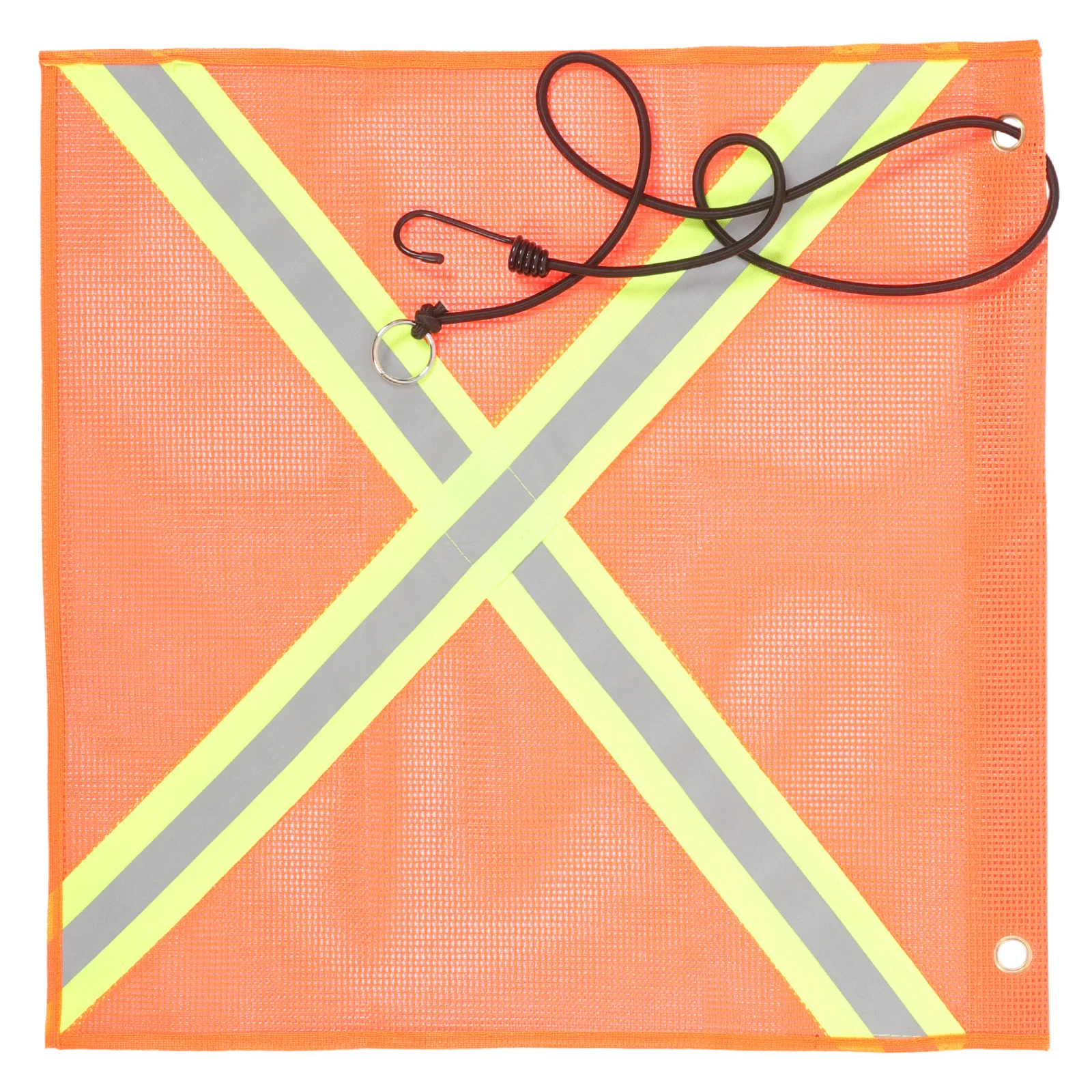 Reflective Flag For Car Truck Atv Rear-End Safety Waterproof Fade-Resistant Signal Flag Mesh Traffic Warning Light