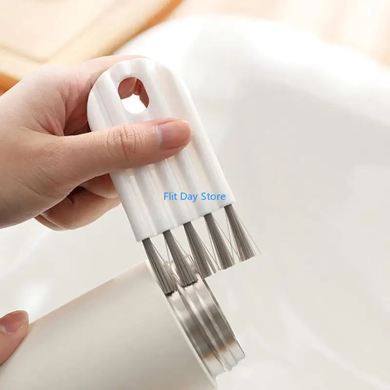 F92C Kitchen Mini Cup Стеклянная крышка чистящая кисточка для очистки бутылки многоцелевой щетки многоцелевой