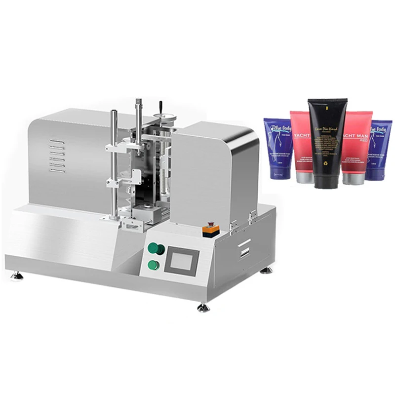آلة ختم خرطوم مستحضرات التجميل معجون الأسنان أنبوب بلاستيكي من الألومنيوم آلة ختم بالموجات فوق الصوتية ختم خرطوم أوتوماتيكي بالكامل