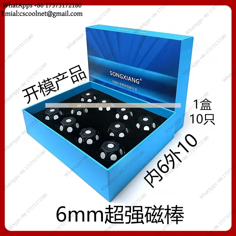 Handheld 3D Scanner High-reflective Marking Points Target Stickers Spherical Multi-sided Shape Scanning Accessories