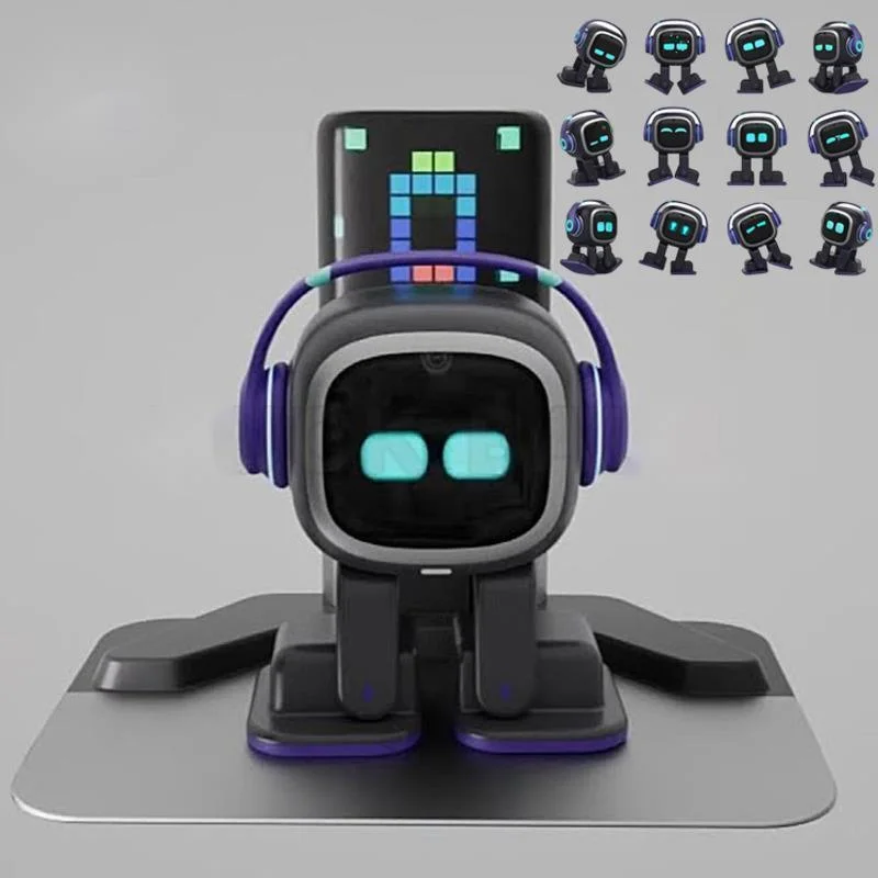 Emo Robot Intelligent Emopet Emotional Interaction AI Virtual Companion Robot Puzzle Electronic Accompany Pet Christmas Gifts