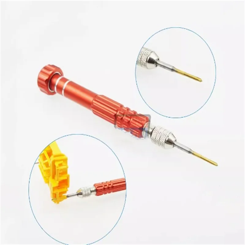 Mini 4WD self-made practical assembly tool internal shock absorber chassis tapping through holes tapping teeth screws